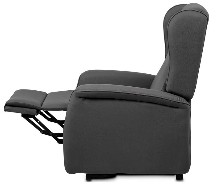 BONTEC Polohovacie kreslo, elektrické káblové ovládanie, šedá, látka, TV-1192 GREY2 Farba: Béžová
