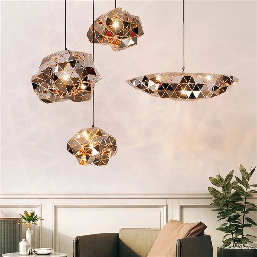 Toolight - Zrkadlová stropná lampa APP496-1CP, chrómová, OSW-00555