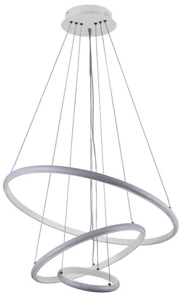 Brilagi - LED stmievateľný luster na lankách CIRCLE LED/90W/230V 3000-6500K + DO