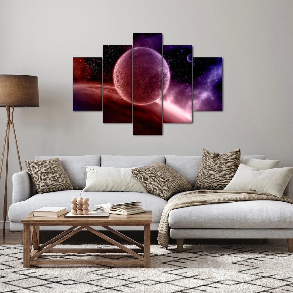Obraz - Planéta (150x105 cm)