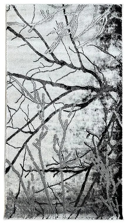 Koberec Frisee Diamond 2,0/2,9 A0064 svetlosivá/strieborný