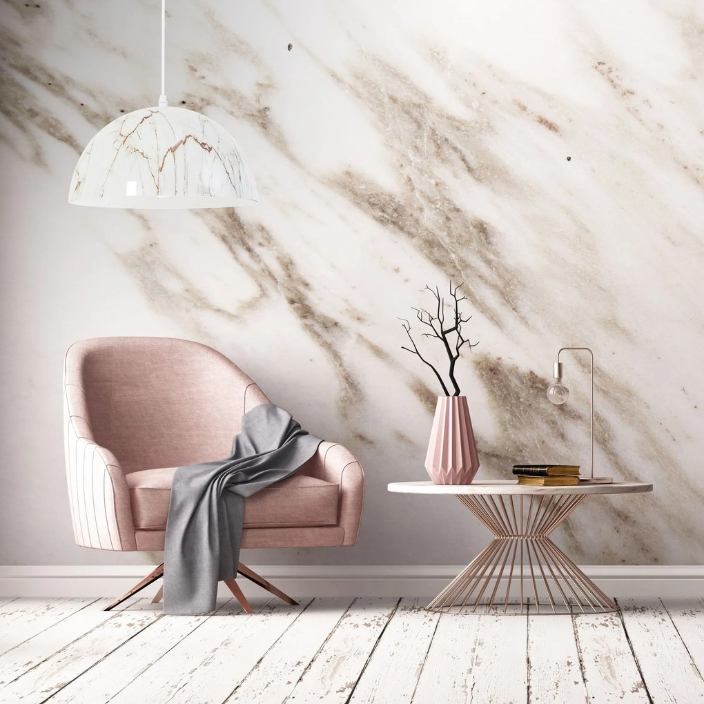 Toolight Toolight, závesná lampa APP911-1CP Marble, imitácia kameňa, OSW-06620