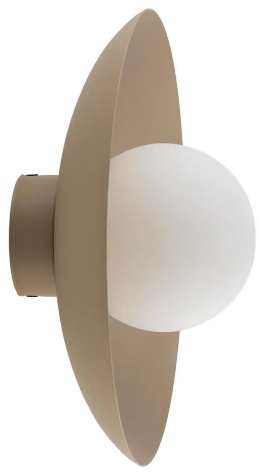 Nástenné svietidlo SLATE 1xG9/8W/230V pr. 28 cm béžová