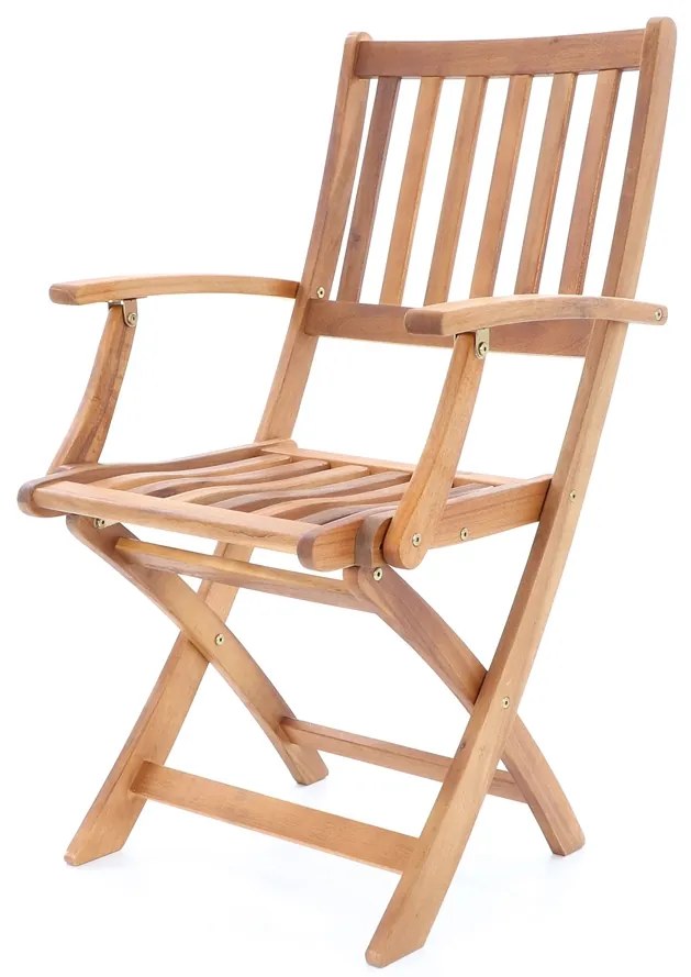 Záhradná stolová zostava Elian - 6 miest, hnedá