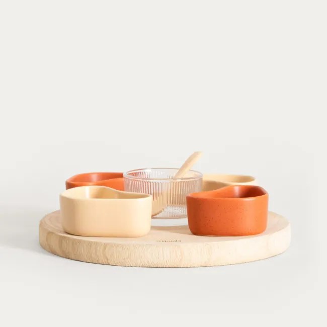 Sada servírovacích misiek GRENADA s podnosom 743139