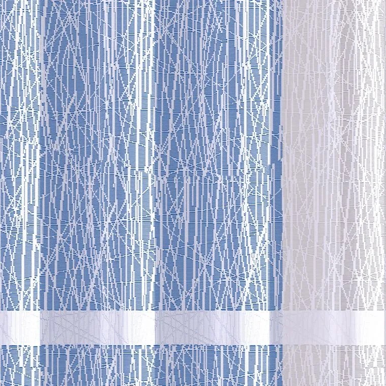Žakárová záclona VIKTORIA rovná balkónové dvere 200 x 250 cm