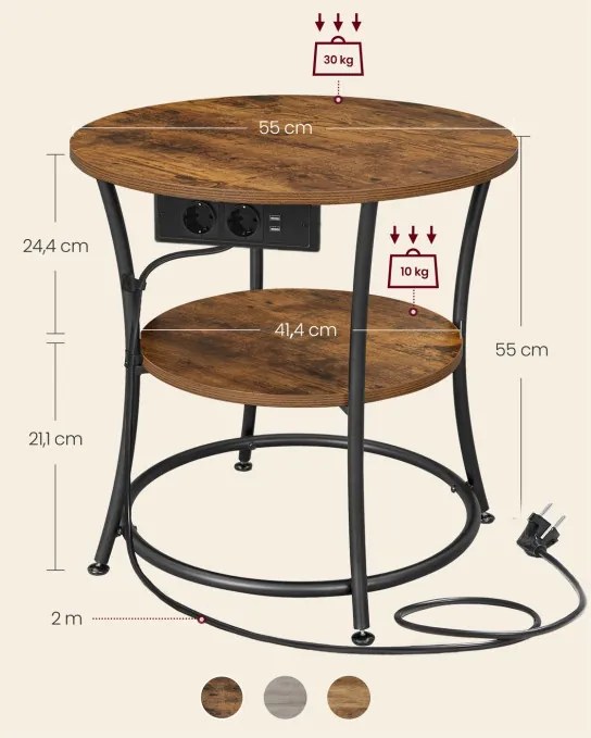 Príručný stolík LET077KD01