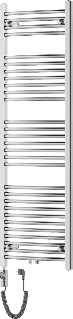 Mexen Ares, elektrické vykurovacie teleso 1500x500 mm + vykurovacia tyč 600 W, chrómová, W102-1500-500-2600-01