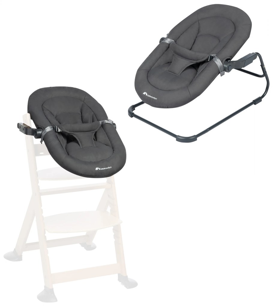 Timba Baby ležadlo 2v1 Mineral Graphite