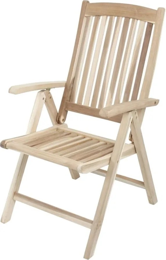 Záhradné kreslo z tíkového dreva Garden Pleasure Java