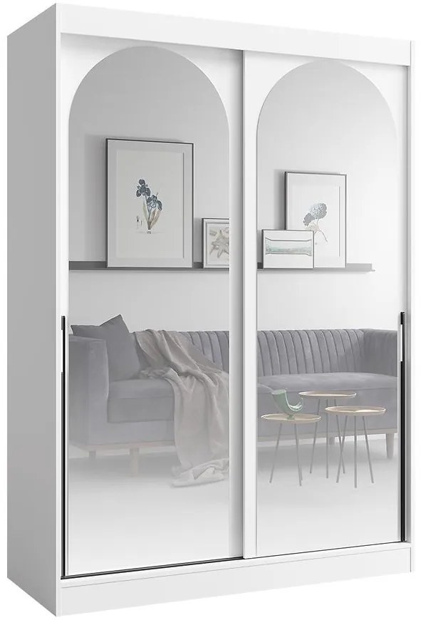 Skriňa 2d Modin 150 Biela