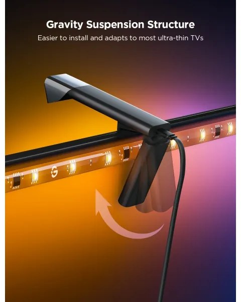 Govee - TV Backlight 3 Lite TV 75-85" SMART LED podsvietenie RGBICW Wi-Fi IP67