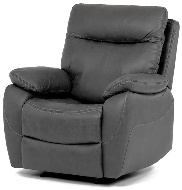 Relax kreslo s elektrickým polohovanim MULLEN GREY