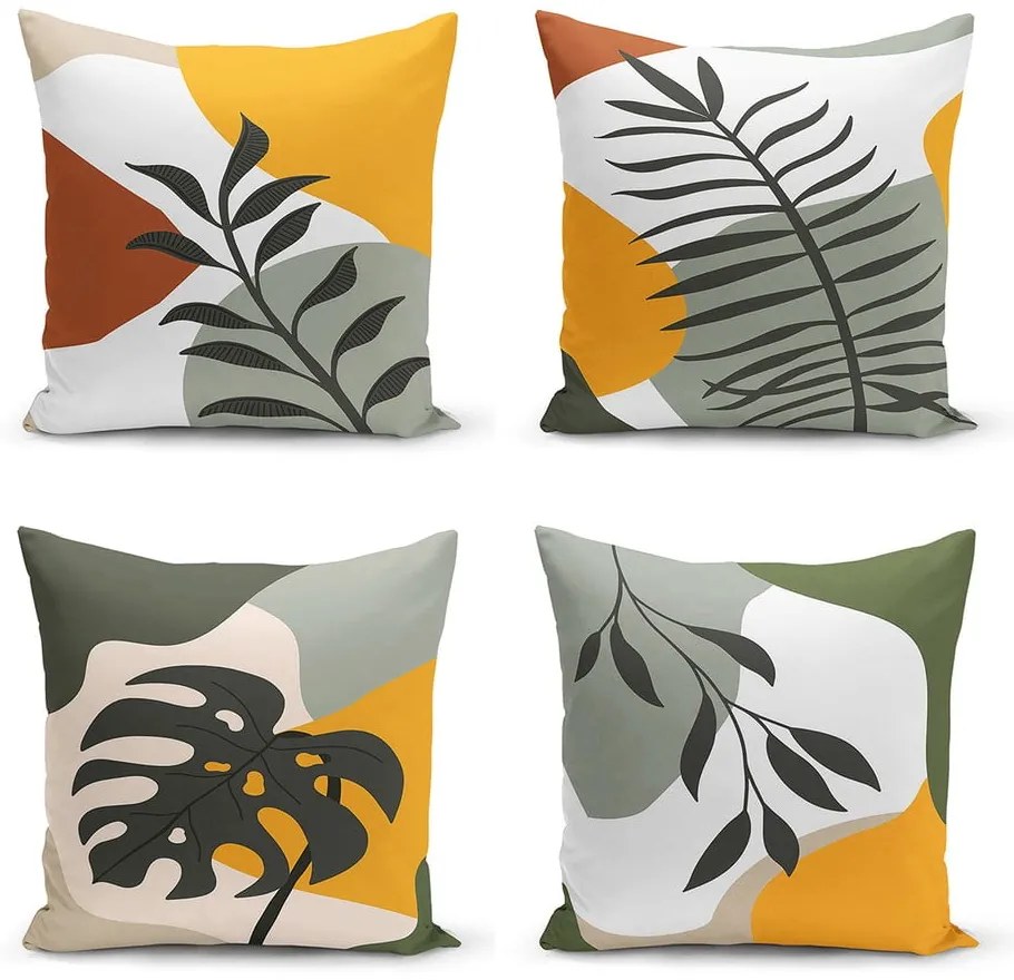 Obliečky na vankúše v súprave 4 ks 43x43 cm - Minimalist Cushion Covers