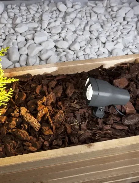 Vonkajšia záhradná lampa Inside 7.5 tmavo sivé