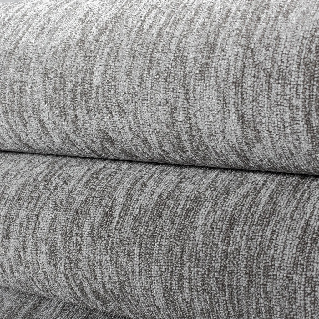 Ayyildiz, Kusový koberec Nizza 1800 lightgrey, 80x250, šedá, chodba / predsieň