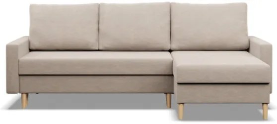 Rohová rozkladacia sedačka BLANK Elegant béžová