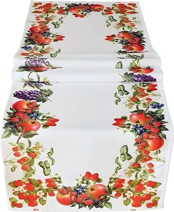Obrus Záhradné ovocie 40 × 140 cm