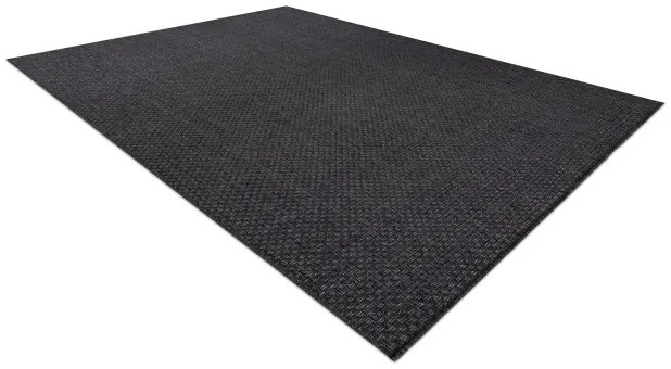 Šnúrkový koberec SIZAL TIMO 6272 outdoor čierny