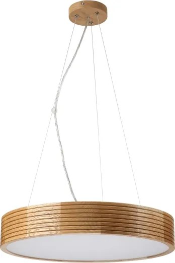 Brilagi - LED luster na lanku CARVALHO MODERN 3xE27/60W/230V dub pr. 47,5 cm