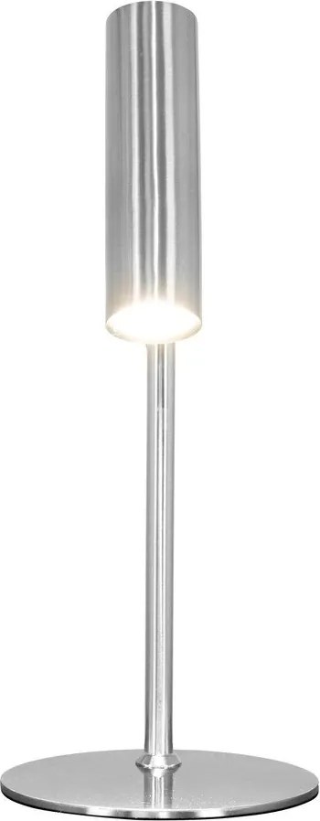Oceľová stolová lampa v striebornej farbe (výška 47 cm) Paris – House Nordic