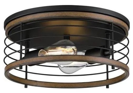 Westinghouse 61250 - Stropné svietidlo ACKTON 2xE27/60W/230V barnwood