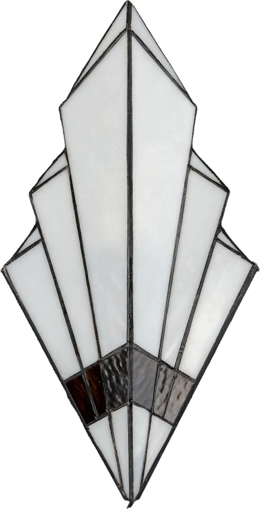 Nástenná lampa Tiffany Trinagl - 23 * 13 * 43 cm E27 / max 1 * 40W