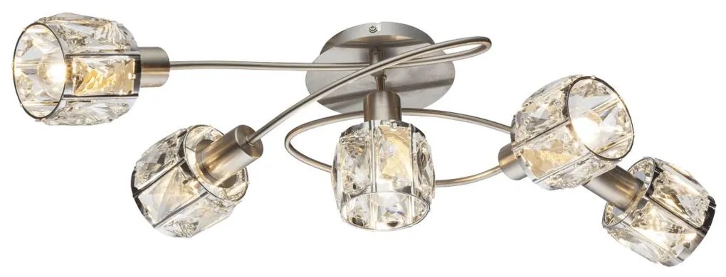 Globo 54356-5 - Prisadený luster KRIS 5xE14/40W/230V