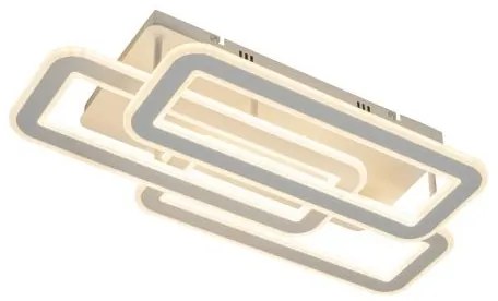 LED Stmievateľný prisadený luster LED/90W/230V 3000-6500K + diaľkové ovládanie