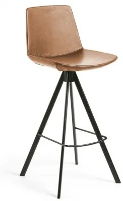 ZEVA barová stolička Hnedá