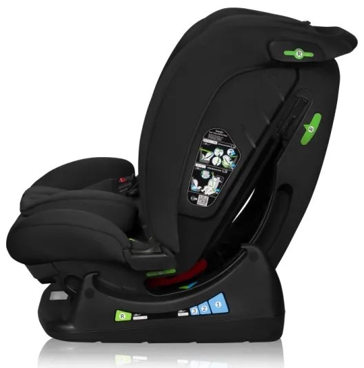 Lionelo - Autosedačka IZZY i-Size 40-150 cm Čierny karbón