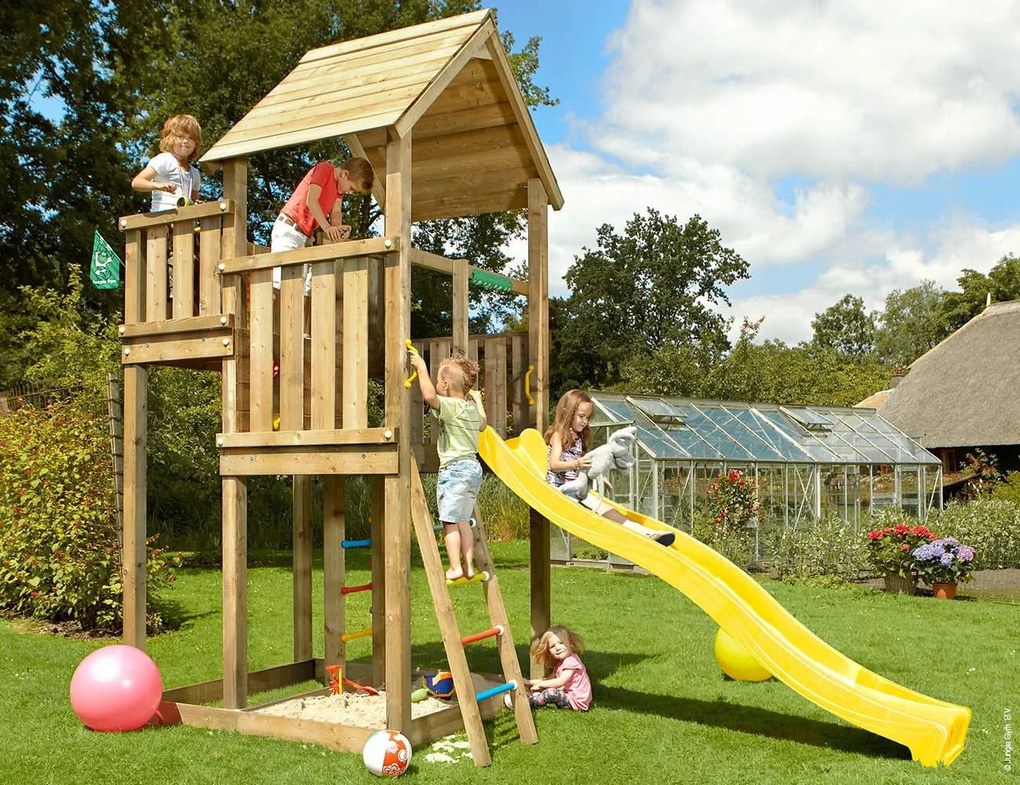 Detské ihrisko Jungle Palace so šmýkalkou