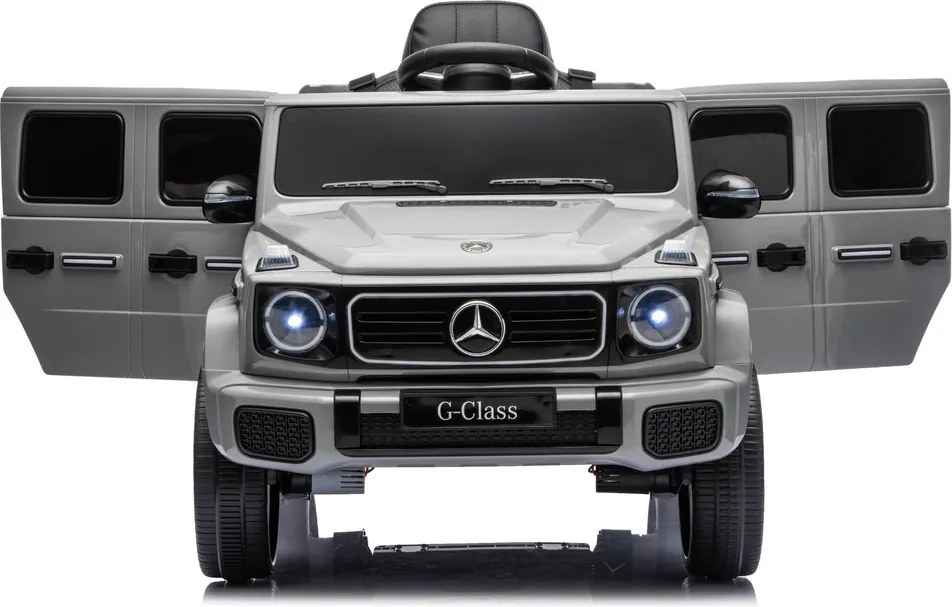 LEAN CARS Akumulátorové vozidlo Mercedes G 4x4 24 V 2580, šedé