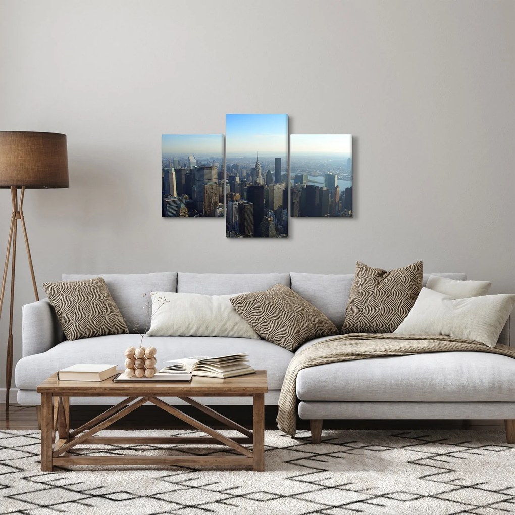 Obraz - Manhatten vo dne (90x60 cm)