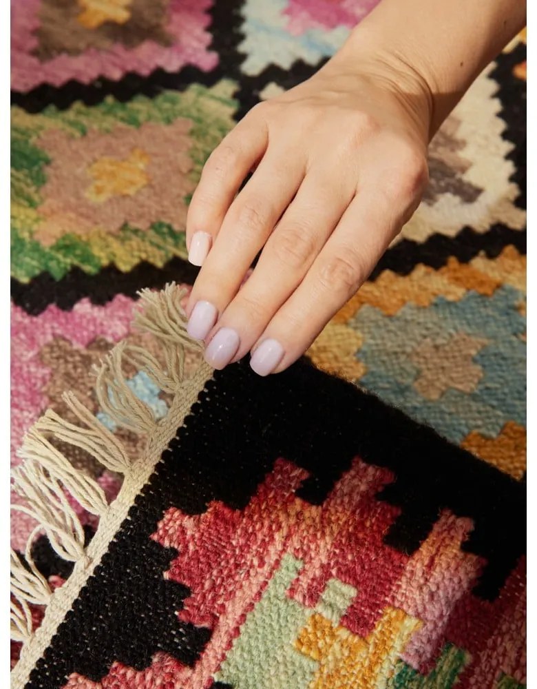 Obojstranný ručne tkaný vlnený koberec 200x290 cm Kamal Zara – Nouristan