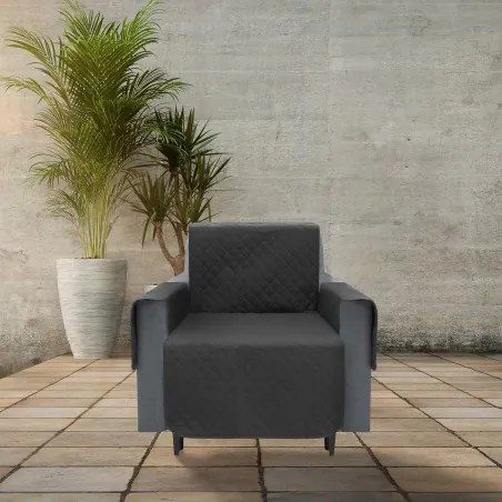 Poťah na kreslo PARIS čierny