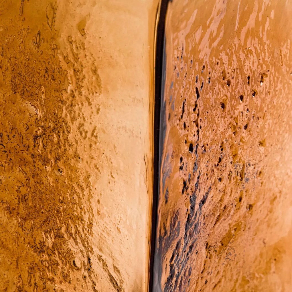 House Doctor Sklenená váza Square Amber