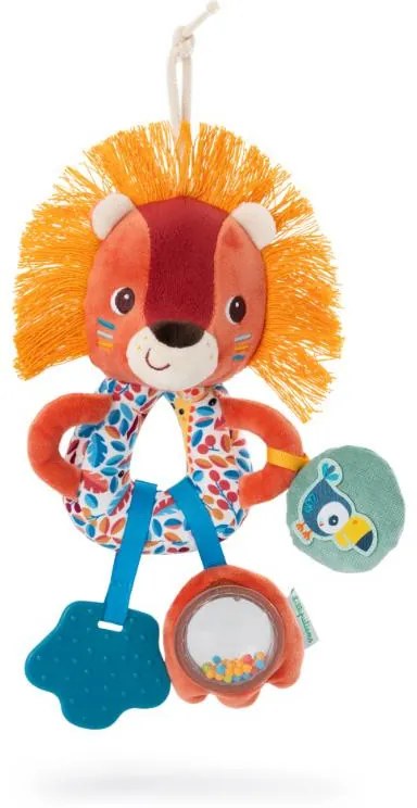 Lilliputiens - motorická hračka s aktivitami - lev Jack