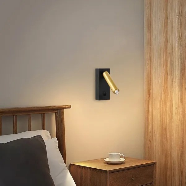 Brilagi - LED Nástenné bodové svietidlo MAYA 1xG9/4W/230V čierna/zlatá