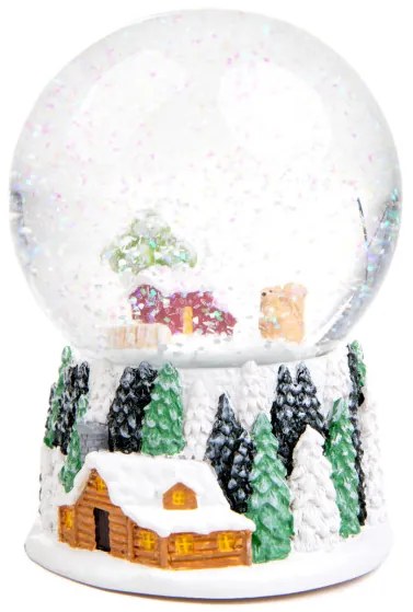 Vianočná dekorácia LUELL snehová guľa 865171