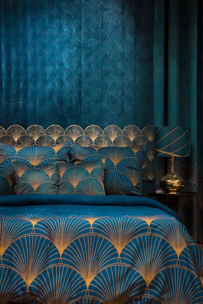 MAKOSATÉNOVÉ OBLIEČKY LIMITED COLLECTION LOTOS1 160X200 CM, 2KS 70X80 CM VZOROVANÉ