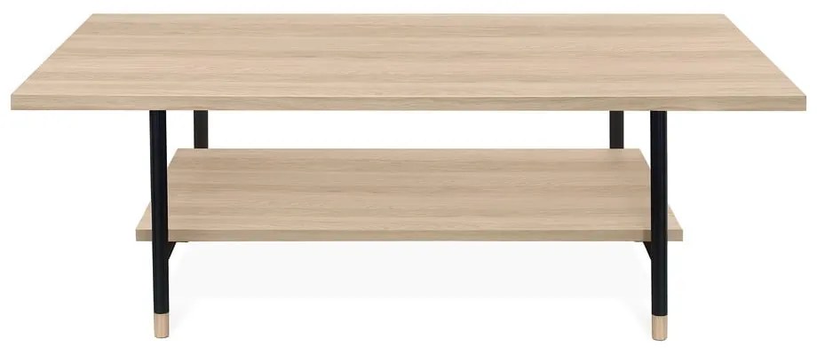 Konferenčný stolík s doskou v dubovom dekore v prírodnej farbe 60x120 cm Jugend - Woodman