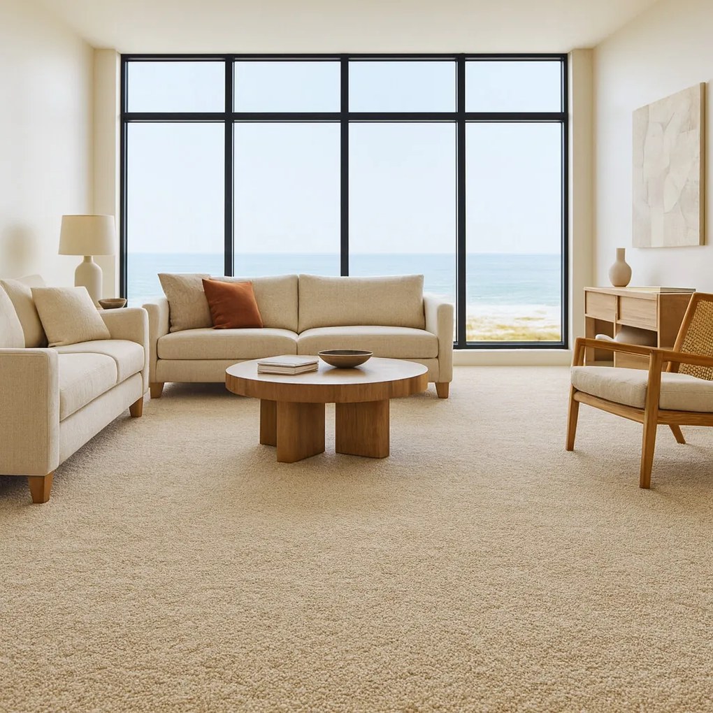 ITC, Metrážny koberec Feliz 034, na mieru, šíře 4m, béžová, filc, detská izba