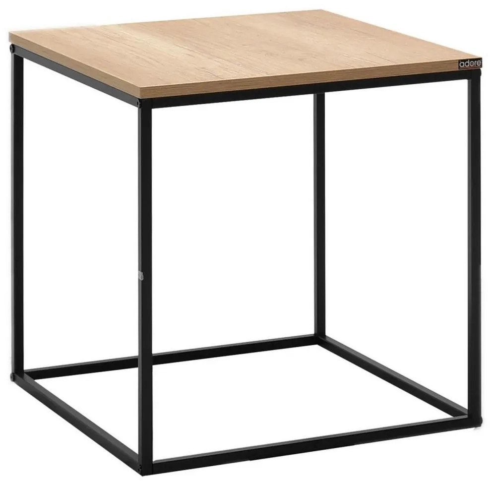 Adore Furniture Konferenčný stolík 52x50 cm hnedá 479ADR1408
