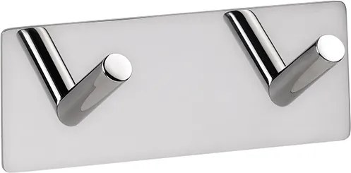 Bemeta Design EASY: Vešiak, s 2 háčikmi, lesk - 163106271