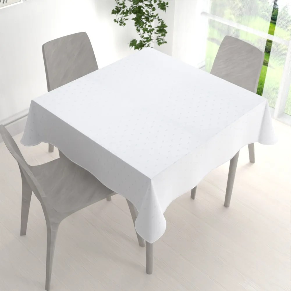 Biante Teflónový štvorcový obrus TF-084 Obdĺžničky na bielom 60x60 cm