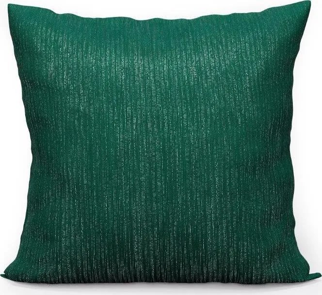 Obliečka na vankúš GLOSSY - 40x40 cm - zelená