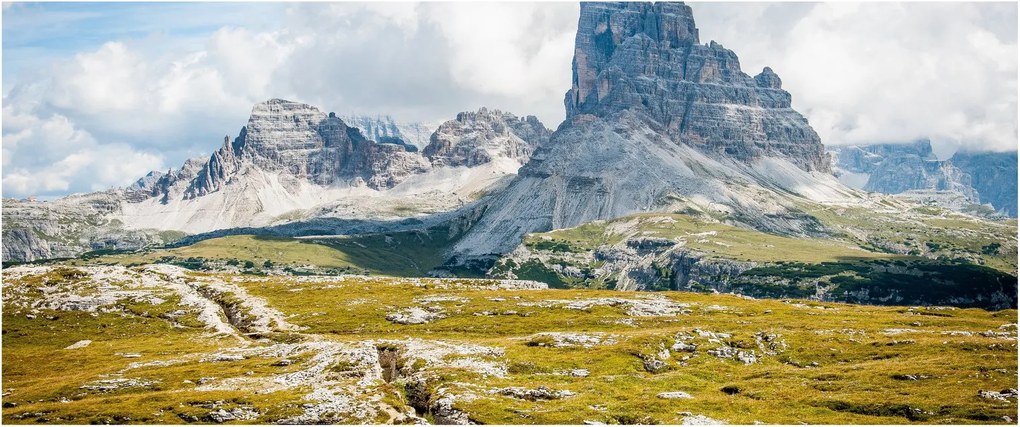 Obraz - Talianske Dolomity (120x50 cm)