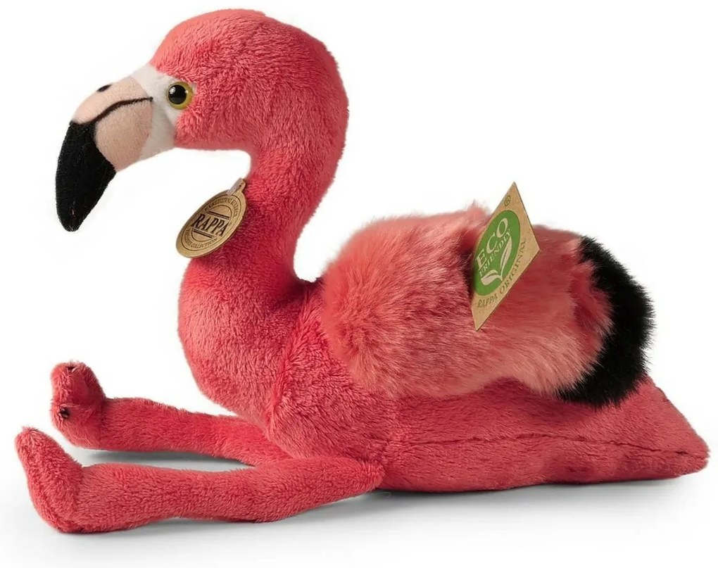 Rappa Plyšový plameniak 23 cm ECO - FRIENDLY
