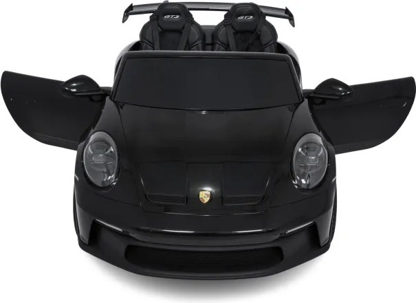 Elektrické autíčko Porsche 911 GT3 pretekárske čierne